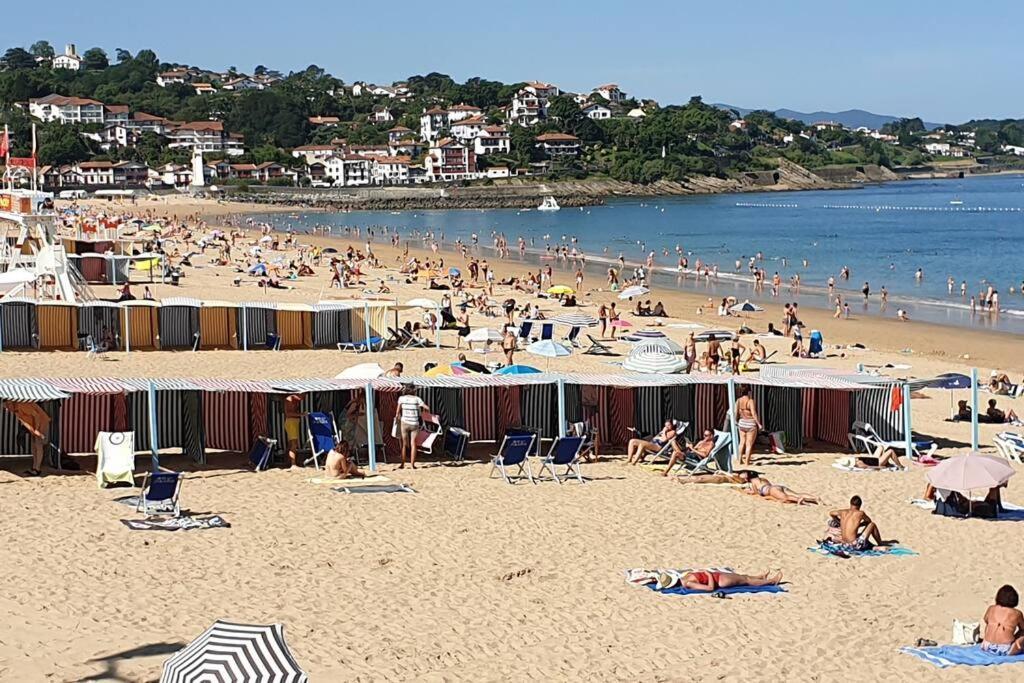 Loft Au Centre Ville, Calme, 200M De La Plage Saint-Jean-de-Luz Exterior foto